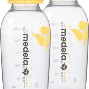 Medela breast milk bottles 2x250ml