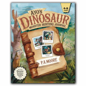 Book Cover: Ayo's DINOSAUR Monster Hunting Journal